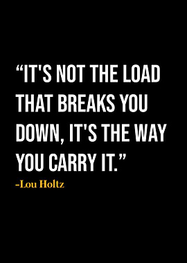 Lou Holtz Quote