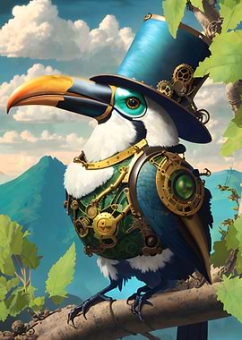 Steampunk Tucan