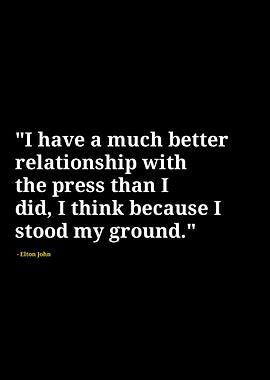 Elton John quotes