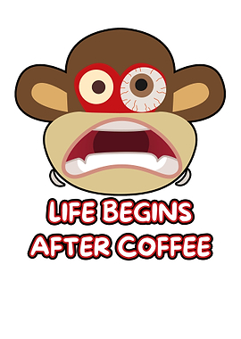 Sock Monkey Coffee Life
