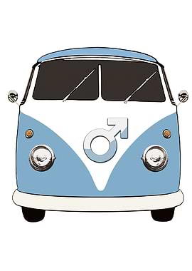 Man camper bus signage