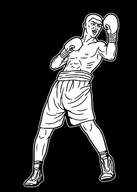 Boxing BnW 08
