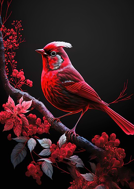 red bird
