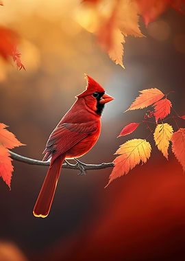 red bird