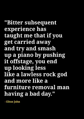 Elton John quotes
