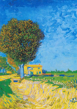 Avenue at Arles Van Gogh