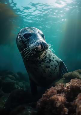 Adorable seal