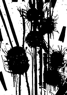 Black and White Abstract