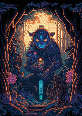 Japanese anime cartoon