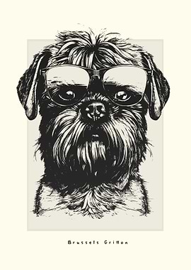 Brussels Griffon Sketch