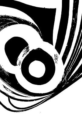Black and White Abstract