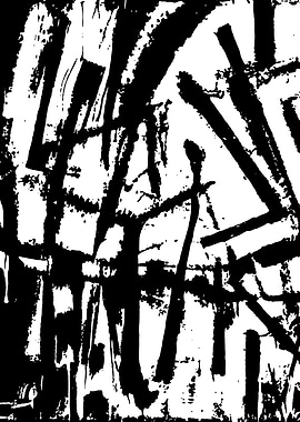 Black and White Abstract