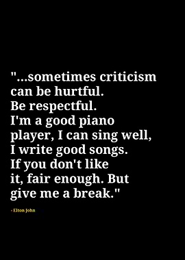 Elton John quotes