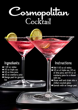 Cosmopolitan Cocktail