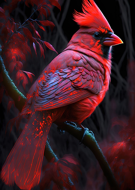 red bird
