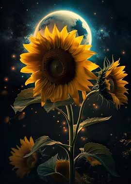 Sunflower Earth Space