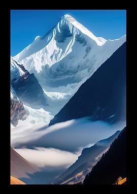Clouds And High Mountain