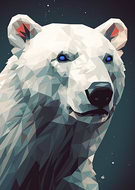 Vector Polar Bear