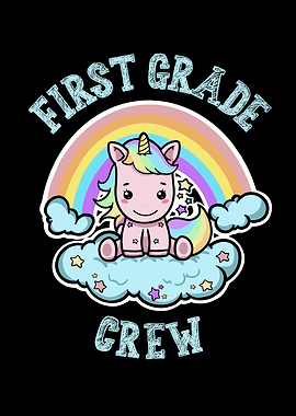 First Grade Crew Kawaii
