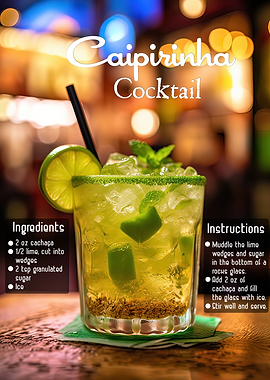 Caipirinha Cocktail