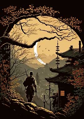 japanese old villages art