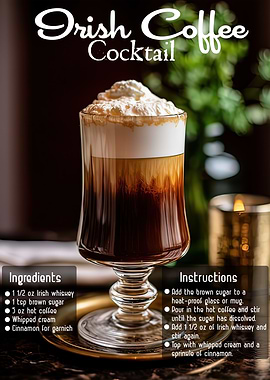 Irish Coffee Cocktail