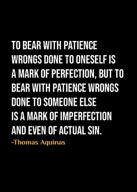 Thomas Aquinas Quote