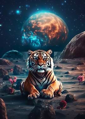 Tiger on mars