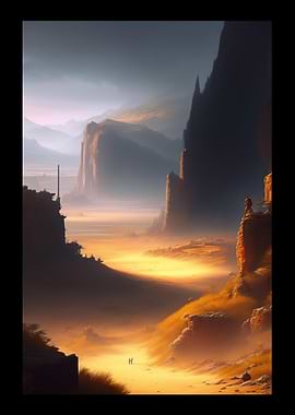 Desert And Mountains