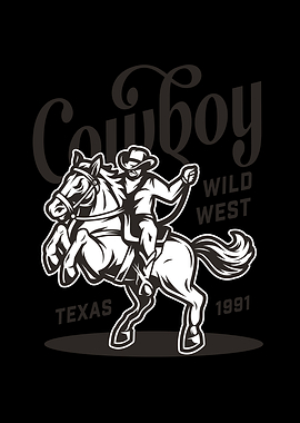 COWBOY WILD WEST TEXAS