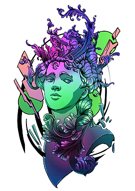 Greek Statue Vaporwave