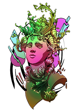 Greek Statue Vaporwave