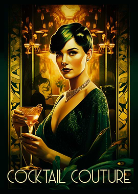 Art Deco Cocktail Bar