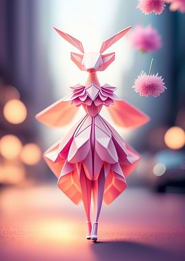 Origami character