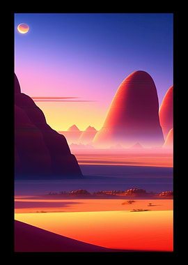 Curvy Brown Mountains