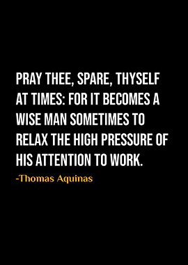 Thomas Aquinas Quote