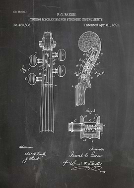 Tuning for guitar patent