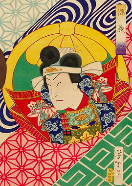 Japanese kabuki actor