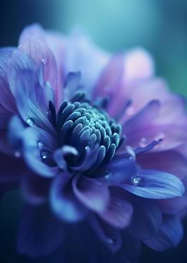blue dahlia