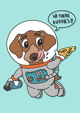 sausage dog space