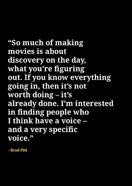 Brad Pitt quotes