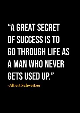 Albert Schweitzer Quote