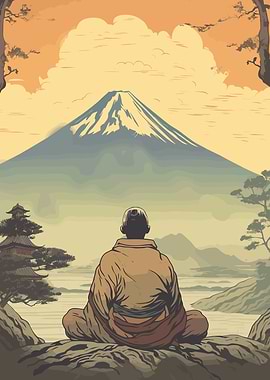 Mount Fuji meditation