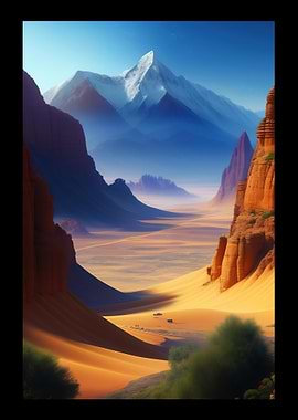 Dry And Snowy Mountains