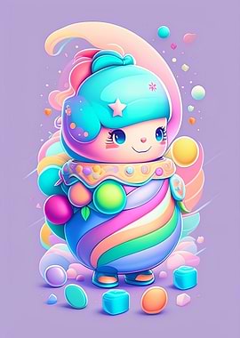 Candy humanoid