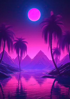 Dreamy Synthwave Horizons
