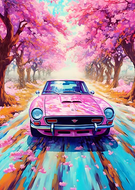 Cherry blossom super car 1