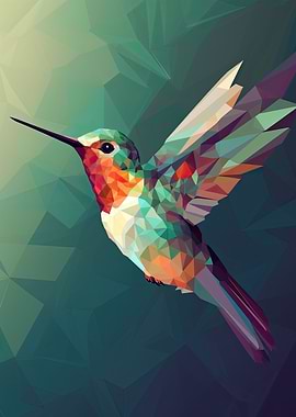 Vector Hummingbird