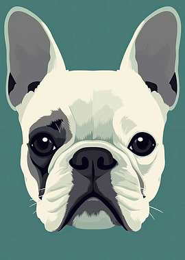 Vector French Bulldog