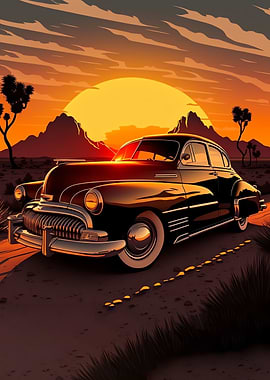 Vintage Classic Retro Car